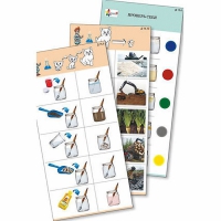 Комплект из 10 карточек "Обучающий калейдоскоп для ДО. Эксперимент. Вещество" - fgospostavki.ru - Ейск