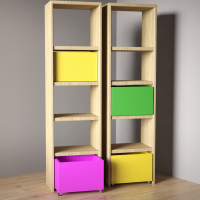 Стеллаж «Детская радость» - fgospostavki.ru - Ейск