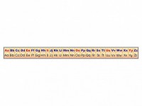 Стенд-лента "Алфавит" (английский язык) - fgospostavki.ru - Ейск