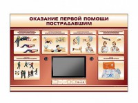 Многофункциональный интерактивный стенд-тренажер "Оказание первой помощи пострадавшим" для учащихся общеобразовательных учреждений - fgospostavki.ru - Ейск