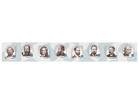 Стенд-лента "Выдающиеся ученые-физики" - fgospostavki.ru - Ейск