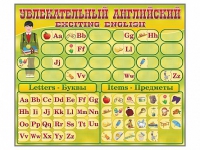 Комплект оборудования "Английский алфавит" с комплектом тематических магнитов - fgospostavki.ru - Ейск