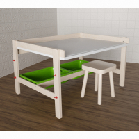 Стол растущий на регулируемых ножках «Снежок №1» - fgospostavki.ru - Ейск