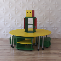 Модульный стеллаж "Весёлый робот" - fgospostavki.ru - Ейск