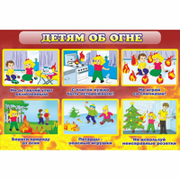 Стенд "Детям об огне" - fgospostavki.ru - Ейск