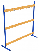 Стеллаж для лыж на 10 пар лыж - fgospostavki.ru - Ейск