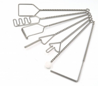 Постановочные зонды на витых ручках с колечком (шариковый зонд на витой ручке). Комплект из 7 зондов - fgospostavki.ru - Ейск