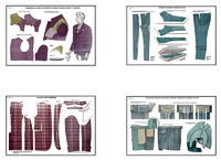 Плакаты ПРОФТЕХ "Изготовление мужских костюмов" (25 пл, винил, 70х100) - fgospostavki.ru - Ейск