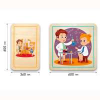 Набор стеновых панелей «Мои увлечения - Весёлые эксперименты» - fgospostavki.ru - Ейск