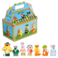 Набор резиновых игрушек "Теремок" - fgospostavki.ru - Ейск