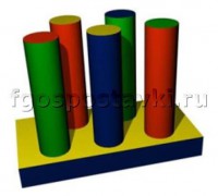 Полоса препятствий № 1 (с цилиндрами) - fgospostavki.ru - Ейск