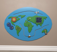 Бизиборд «Планета Земля» - fgospostavki.ru - Ейск