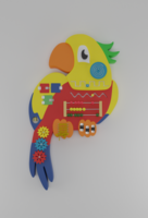 Бизиборд «Разноцветный попугай» - fgospostavki.ru - Ейск