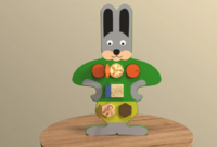 Бизиборд «Серый заинька» - fgospostavki.ru - Ейск