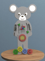 Бизиборд «Серая мышка» - fgospostavki.ru - Ейск