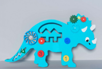 Бизиборд «Динозавр» - fgospostavki.ru - Ейск