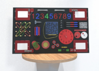 Бизипанель «Красно-черная» - fgospostavki.ru - Ейск