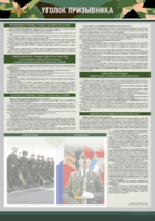 Стенд-уголок "Уголок призывника" - fgospostavki.ru - Ейск