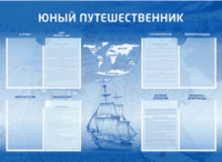Стенд-уголок "Юный путешественник" - fgospostavki.ru - Ейск