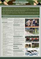 Стенд "Военно-прикладные виды спорта" - fgospostavki.ru - Ейск