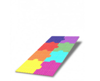 Настенная панель «Разноцветные пазлы» - fgospostavki.ru - Ейск