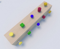 Развивающая панель «Винтовые цветочки » - fgospostavki.ru - Ейск