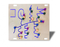 Панель-лабиринт «Петляющие дорожки» - fgospostavki.ru - Ейск