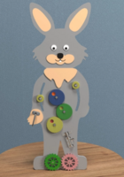 Бизиборд «Пасхальный кролик» - fgospostavki.ru - Ейск