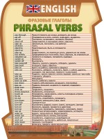 Стенд "Фразовые глаголы" - fgospostavki.ru - Ейск