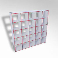 Шкаф открытый многосекционный ТР25 ЛДСП - fgospostavki.ru - Ейск