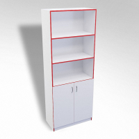 Стеллаж полуоткрытый А-310 ТР ЛДСП - fgospostavki.ru - Ейск