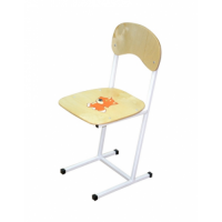 Стул детский нерегулируемый "Дошколенок" с рисунком (рост. гр. 2) - fgospostavki.ru - Ейск