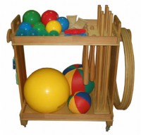 Тележка с гимнастическими снарядами (детская комплектация) - fgospostavki.ru - Ейск