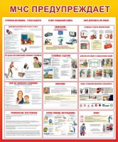 Стенд "МЧС предупреждает" - fgospostavki.ru - Ейск