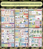 Стенд "Первая медицинская помощь" - fgospostavki.ru - Ейск