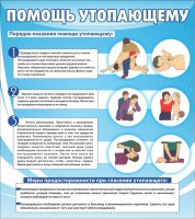 Стенд "Помощь утопающему" - fgospostavki.ru - Ейск