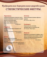 Стенд "Стилистические фигуры" Вариант 2 - fgospostavki.ru - Ейск