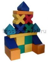 Мягкий модуль-конструктор "Замок" (17 элементов) - fgospostavki.ru - Ейск