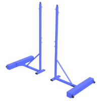 Стойка для бадминтона передвижная с противовесом (2 штуки) - fgospostavki.ru - Ейск