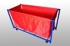 Контейнер для мячей на колесиках (разборный без крышки) - fgospostavki.ru - Ейск