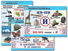 Комплект таблиц "Обучение грамоте. Письмо и развитие речи" (16 таблиц, А1, ламинированные) - fgospostavki.ru - Ейск