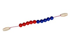 Бусы для счета в пределах 10 (раздаточные) - fgospostavki.ru - Ейск