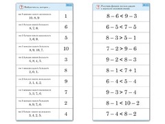 Комплект карточек (10) "Обучающий калейдоскоп. Больше, меньше, равно" - fgospostavki.ru - Ейск