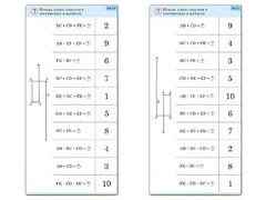 Комплект карточек (10) "Обучающий калейдоскоп. Сложение и вычитание в пределах 10" - fgospostavki.ru - Ейск