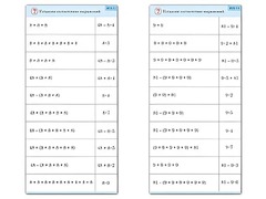 Комплект карточек (10) "Обучающий калейдоскоп. Умножение на 7, 8 и 9" - fgospostavki.ru - Ейск