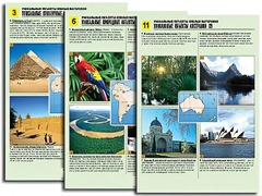 Комплект таблиц по географии "Уникальные объекты южных материков" раздаточные (цветные, ламинированные, А4, 12 штук) - fgospostavki.ru - Ейск