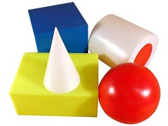 Набор геометрических тел демонстрационный - fgospostavki.ru - Ейск