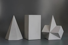 Набор гипсовых геометрических тел (15 штук) - fgospostavki.ru - Ейск