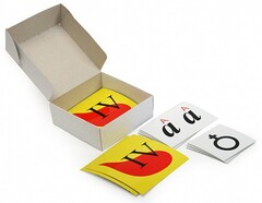 Модель-аппликация "Генетика групп крови" (демонстрационный набор из 24 карт) - fgospostavki.ru - Ейск