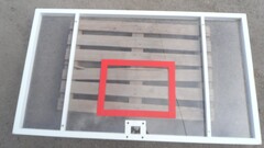 Щит баскетбольный тренировочный из поликарбоната (1200х900 мм) - fgospostavki.ru - Ейск